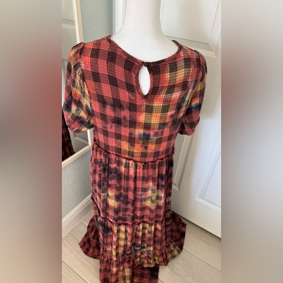 Urban Outfitters Fantine Tiered Midi Dress sz S - Picture 9 of 13